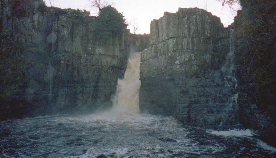 Hight Force Waterfull in full spate