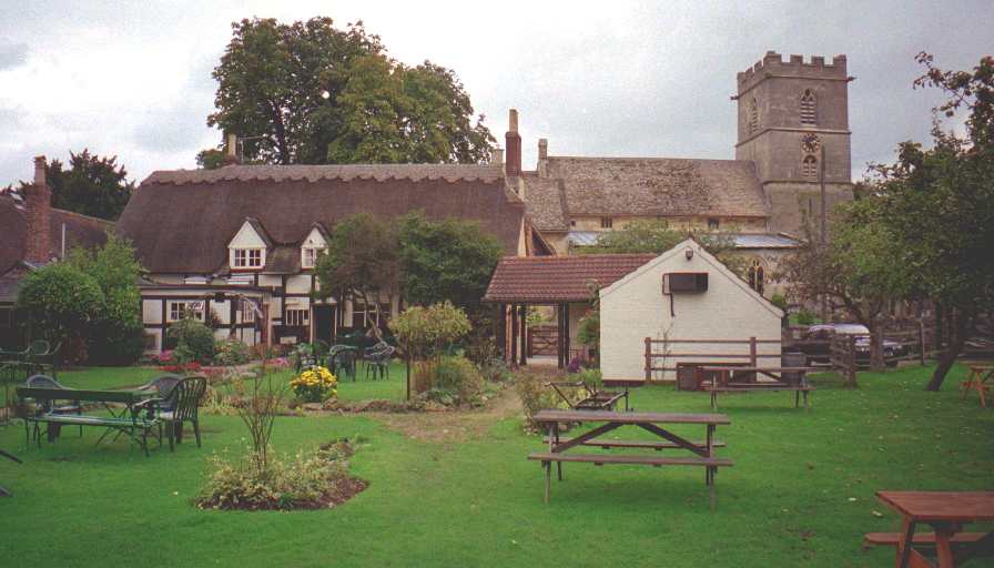 The garden of the Old Plough