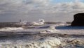 A Rough sea at Newcastle